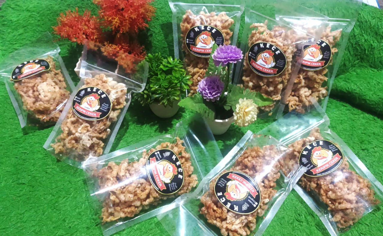 produk Keripik ceker (kece)
