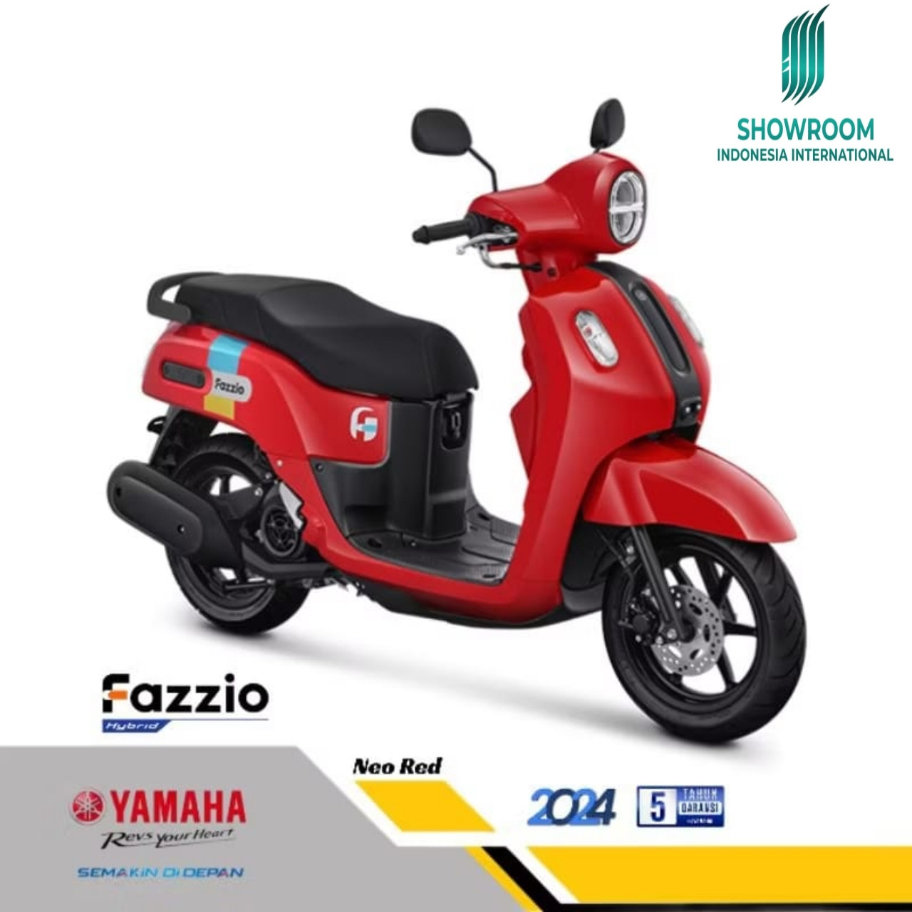 produk Motor YAMAHA FAZZIO Neo Red