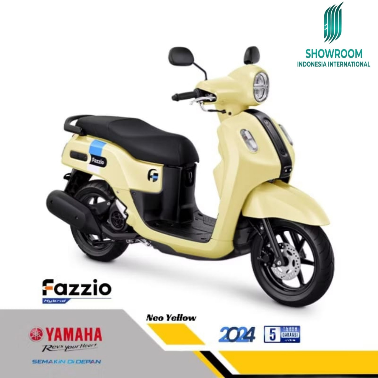 produk Motor YAMAHA FAZZIO Neo Yellow