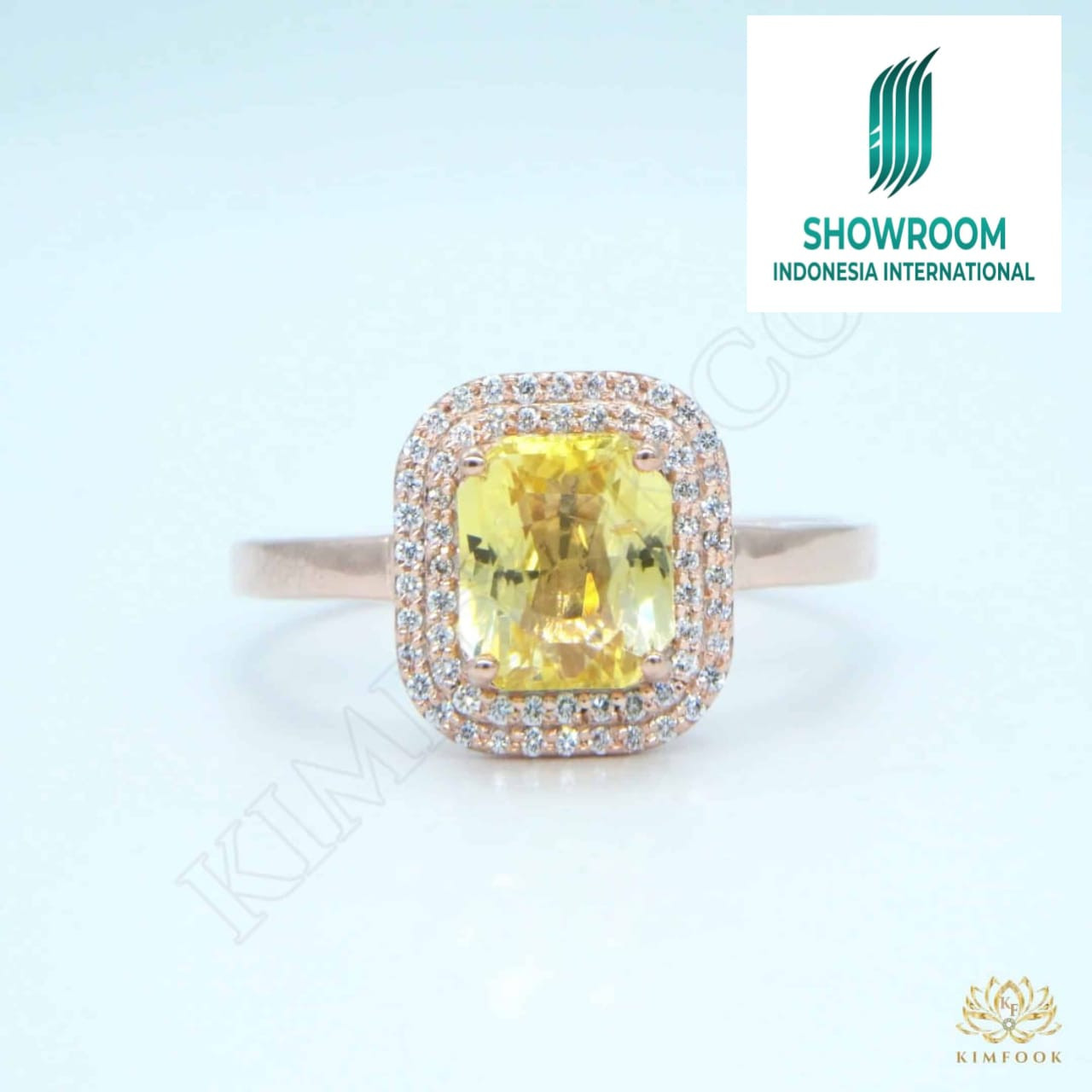 produk Cincin Berlian Yellow Sapphire
